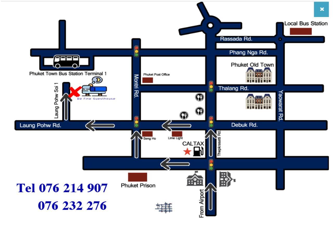 Be Fine Guesthouse Phuket Dış mekan fotoğraf